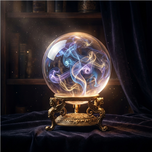 Boule de cristal mystique
