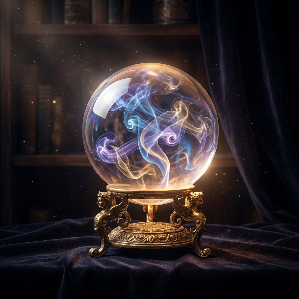 Boule de cristal mystique