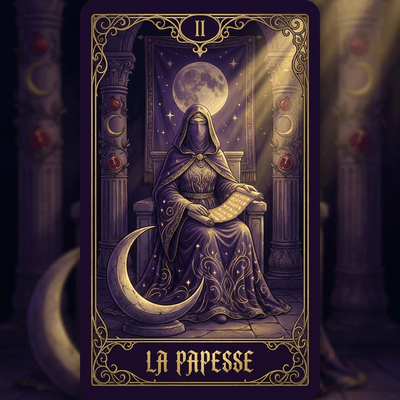 La Papesse - Tarot de Marseille