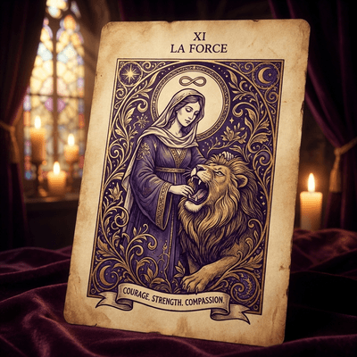 La Force - Tarot de Marseille