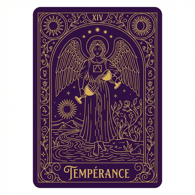 Tempérance - Tarot de Marseille