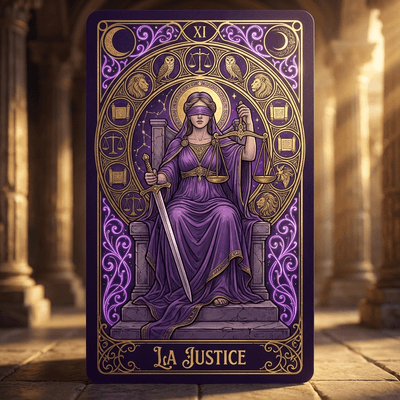 La Justice - Tarot de Marseille